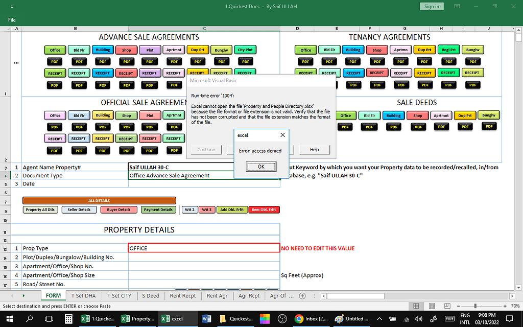 How To Fix Run Time Error 1004 Cannot Run The Macro In Microsoft Excel